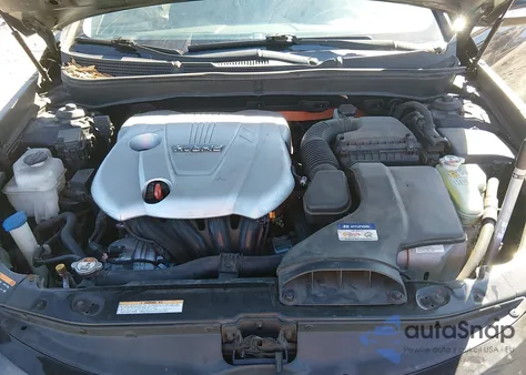 2013 Hyundai Sonata Hybrid Limited z USA, uszkodzony, nr VIN KMHEC4A42DA093900